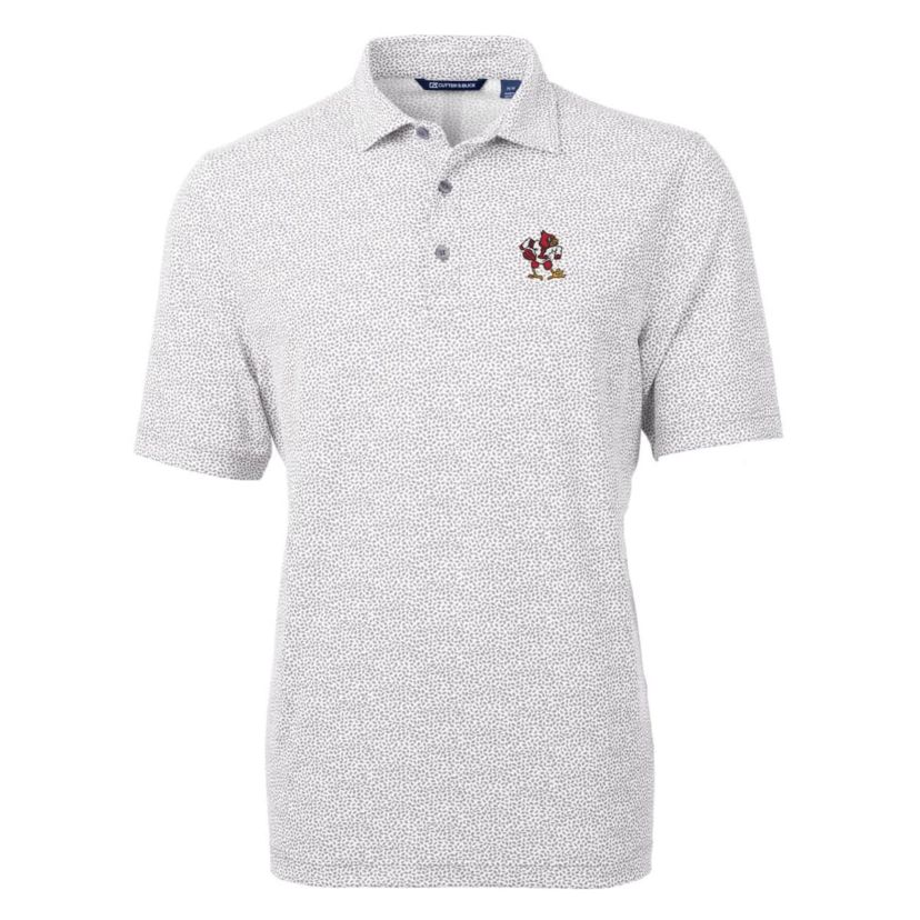 NCAA Louisville Cardinals Virtue Eco Pique Botanical Recycled Polo