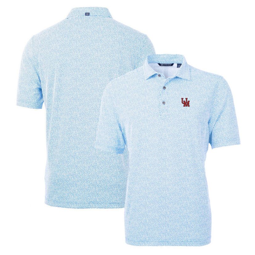 NCAA Light Ole Miss Rebels Virtue Eco Pique Botanical Recycled Polo