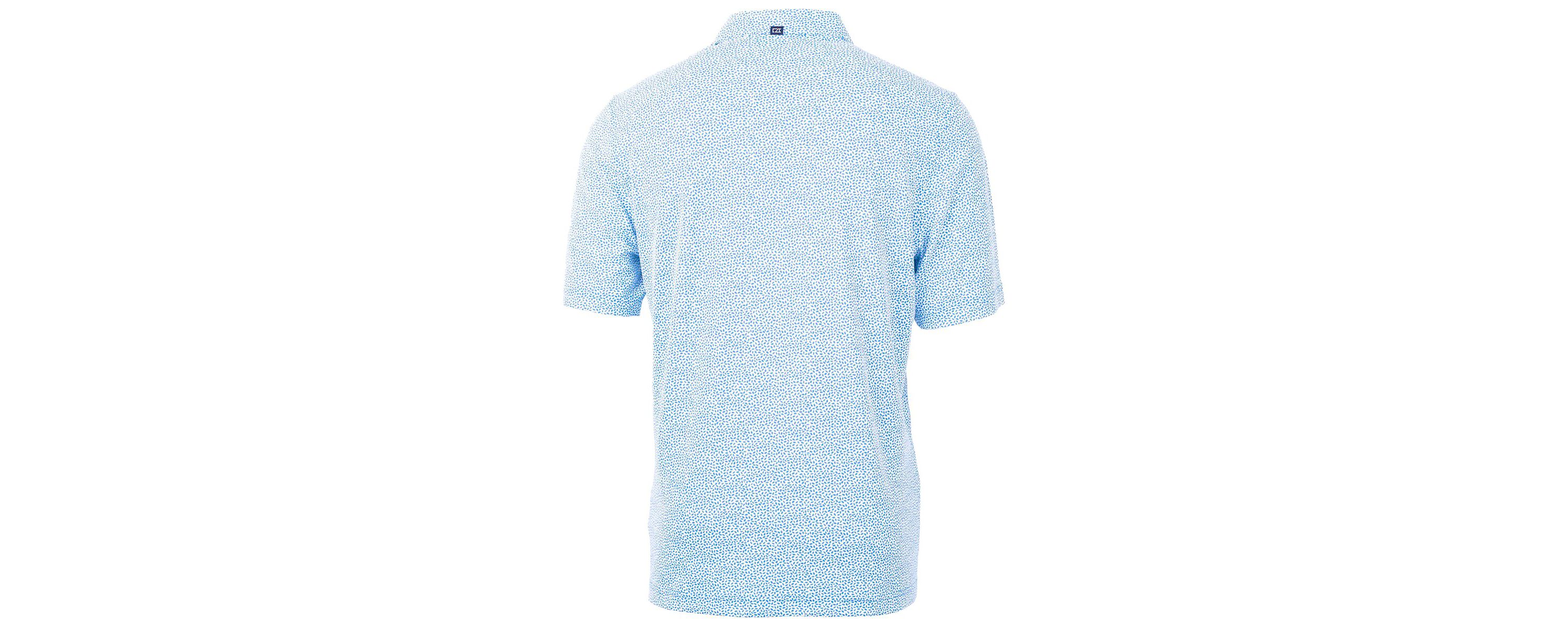 NCAA Light Ole Miss Rebels Virtue Eco Pique Botanical Recycled Polo