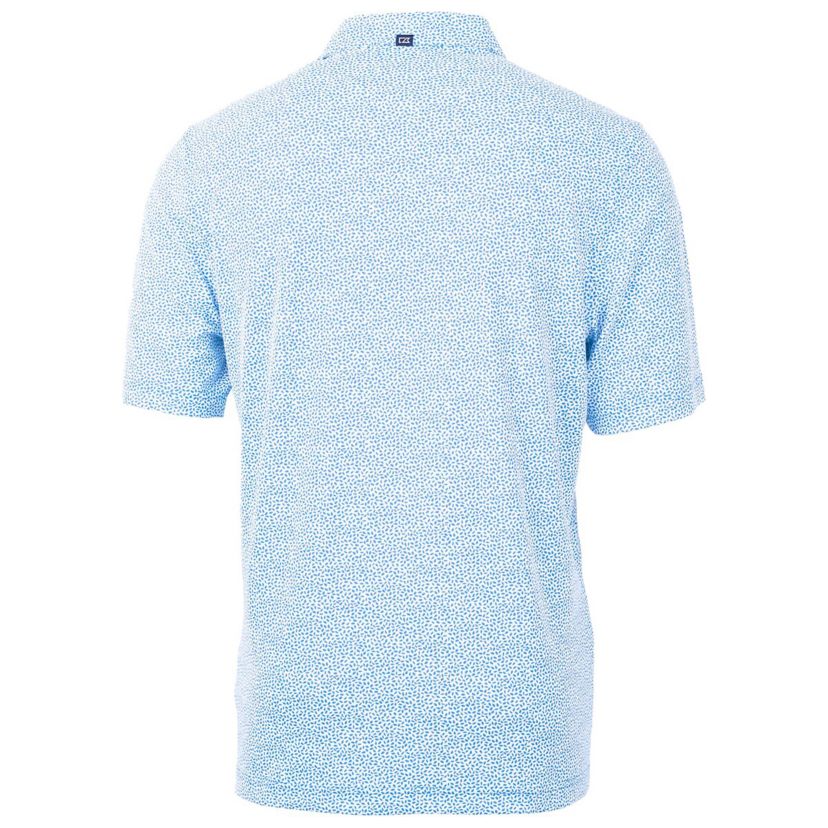 NCAA Light Ole Miss Rebels Virtue Eco Pique Botanical Recycled Polo