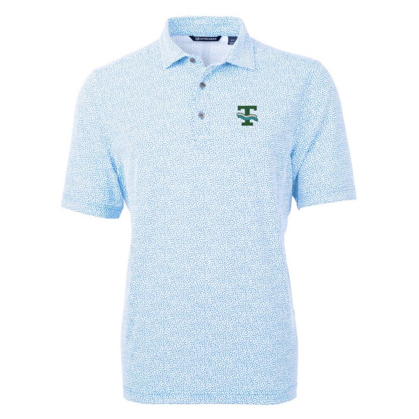 Tulane Green Wave NCAA Light Tulane Wave Virtue Eco Pique Botanical Recycled Polo