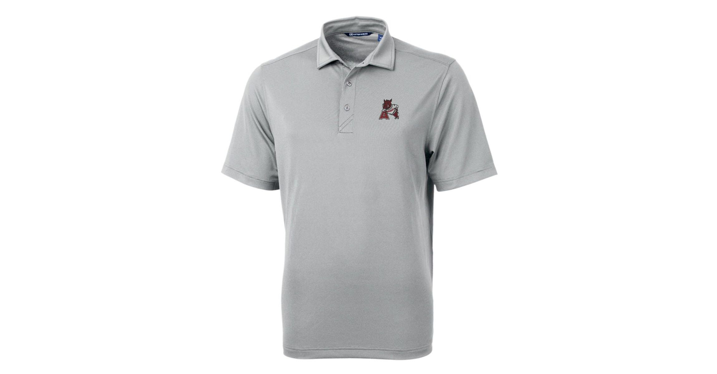 NCAA Arkansas Razorbacks Team Logo Virtue Eco Pique Recycled Polo