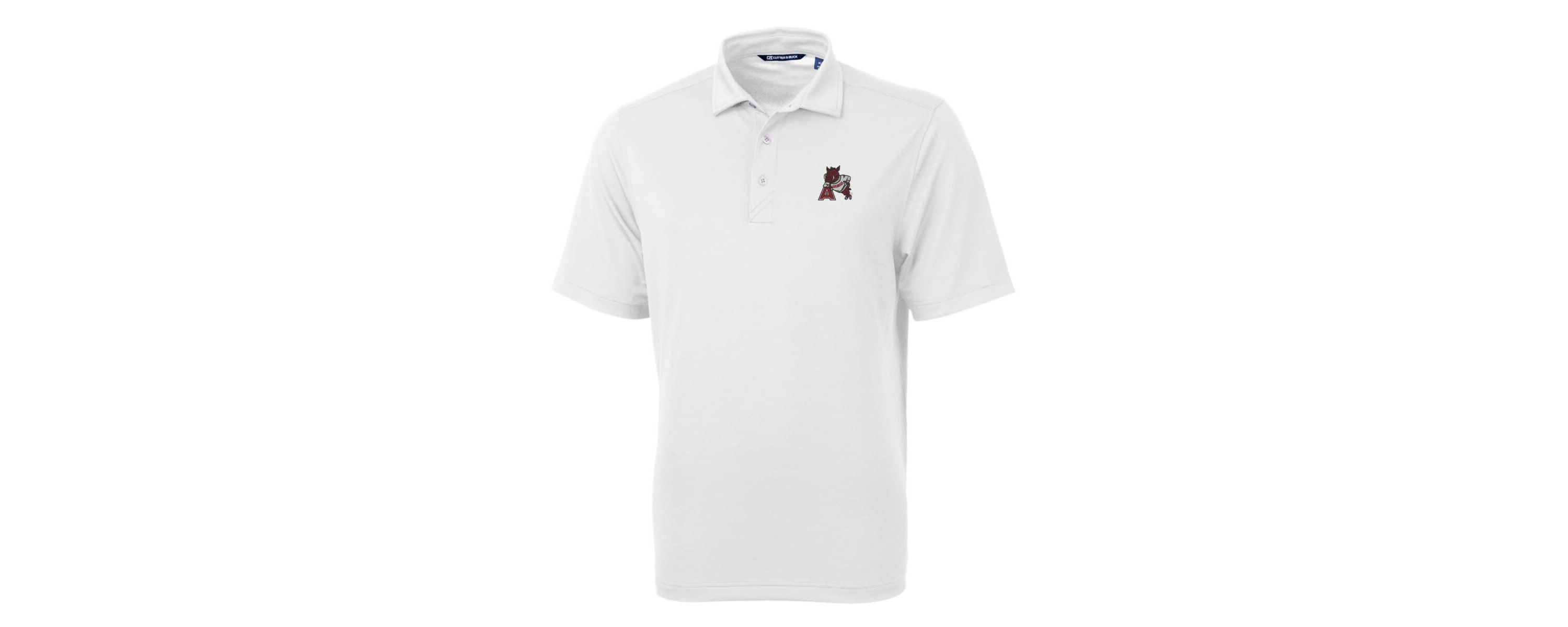 NCAA Arkansas Razorbacks Team Logo Virtue Eco Pique Recycled Polo