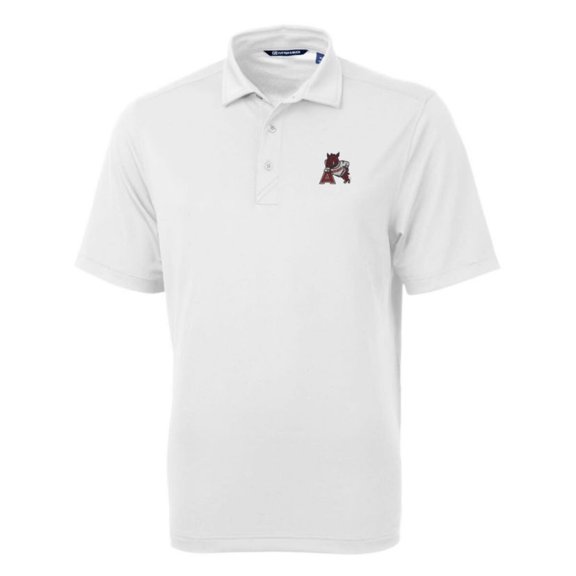 NCAA Arkansas Razorbacks Team Logo Virtue Eco Pique Recycled Polo