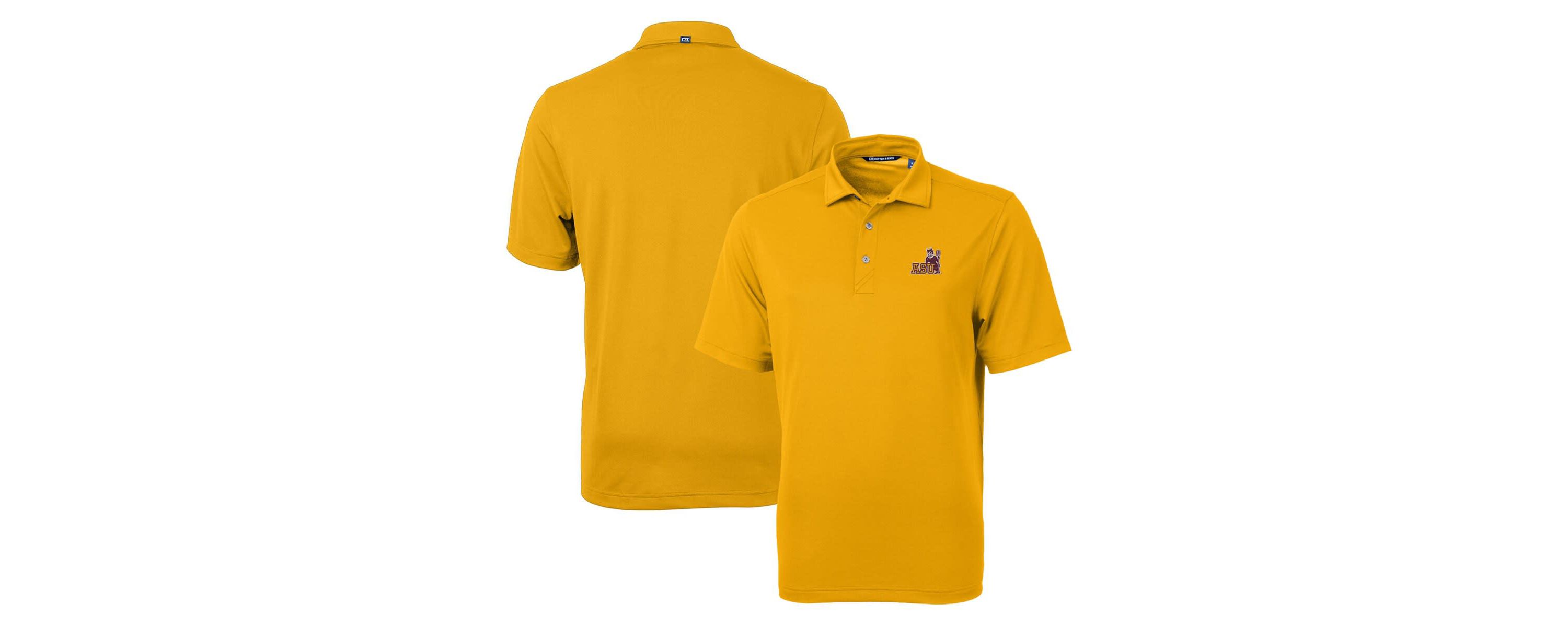 NCAA Arizona State Sun Devils Team Logo Virtue Eco Pique Recycled Polo