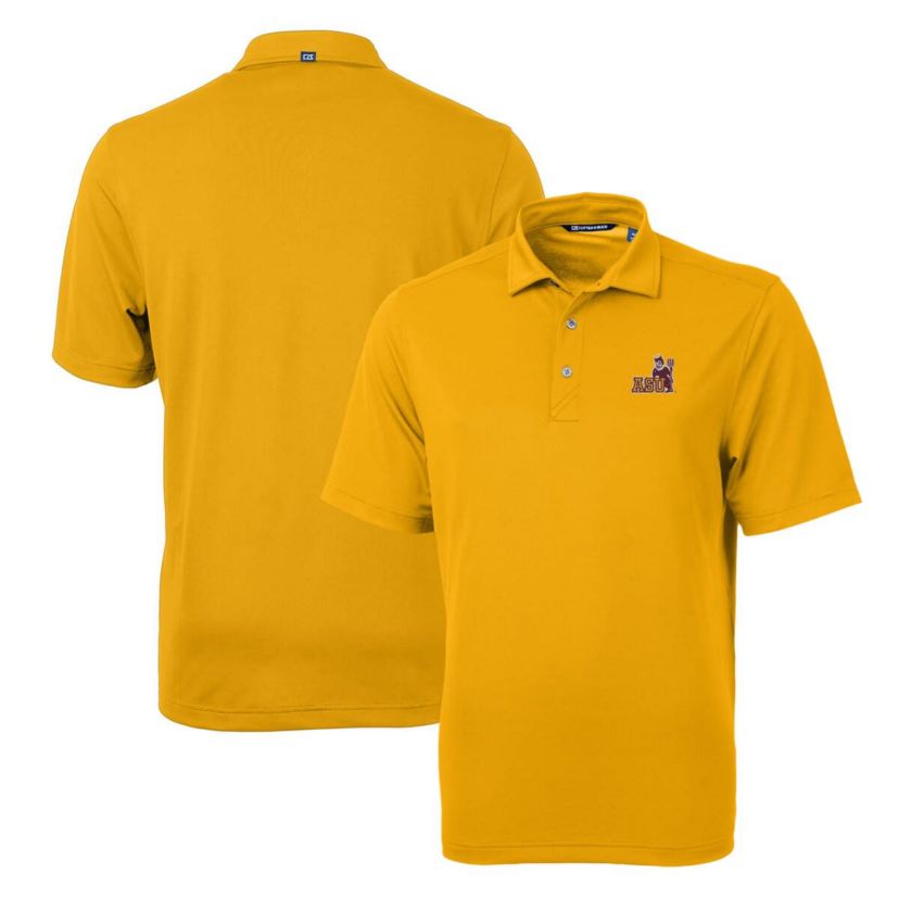 NCAA Arizona State Sun Devils Team Logo Virtue Eco Pique Recycled Polo
