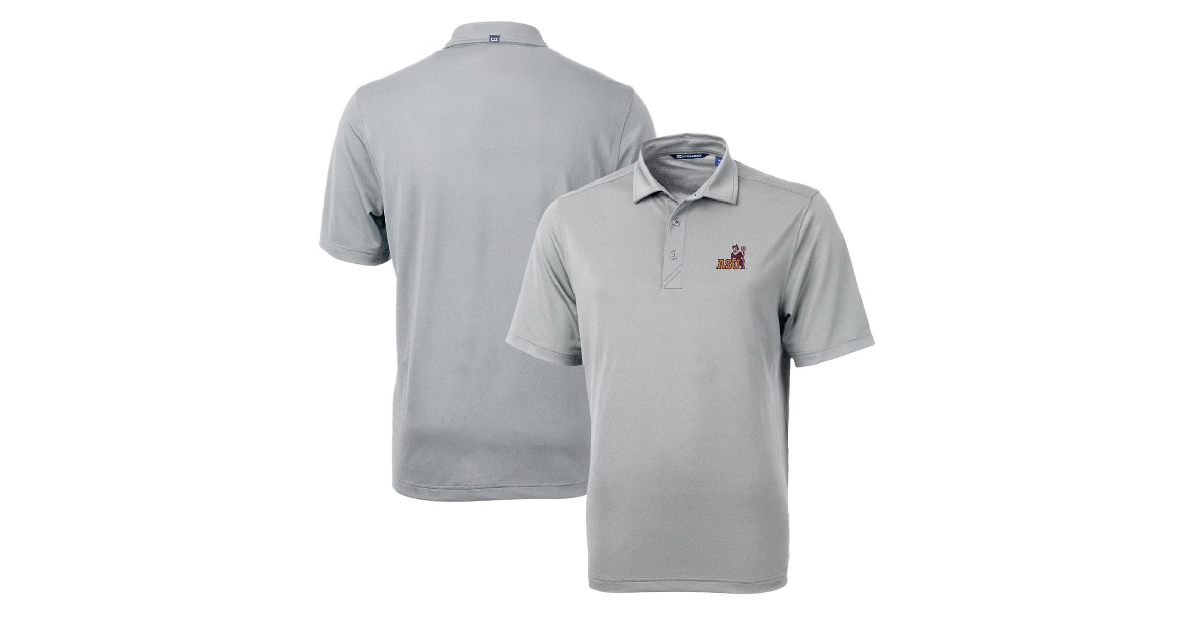 NCAA Arizona State Sun Devils Team Logo Virtue Eco Pique Recycled Polo