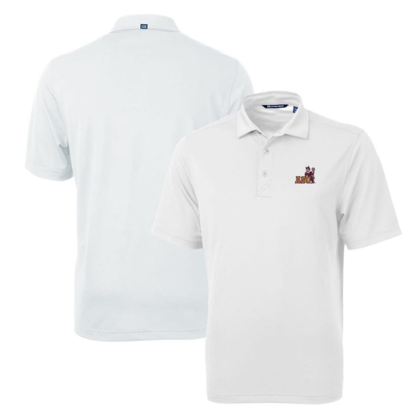 NCAA Arizona State Sun Devils Team Logo Virtue Eco Pique Recycled Polo
