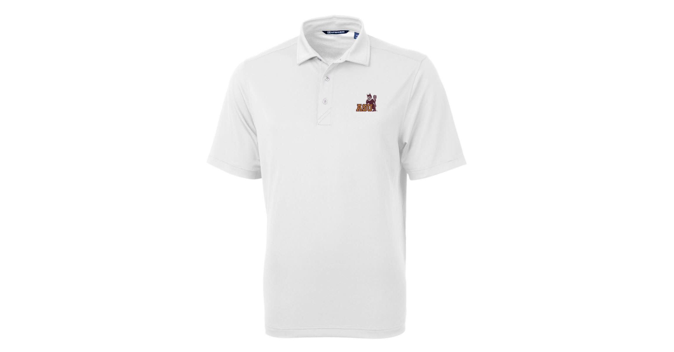 NCAA Arizona State Sun Devils Team Logo Virtue Eco Pique Recycled Polo