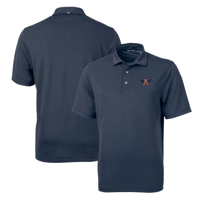 NCAA Auburn Tigers Team Logo Virtue Eco Pique Recycled Polo