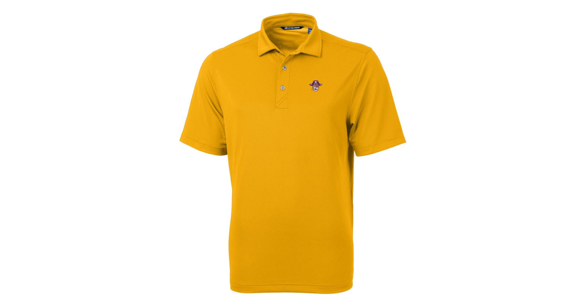 East Carolina Pirates NCAA ECU Pirates Team Logo Virtue Eco Pique Recycled Polo