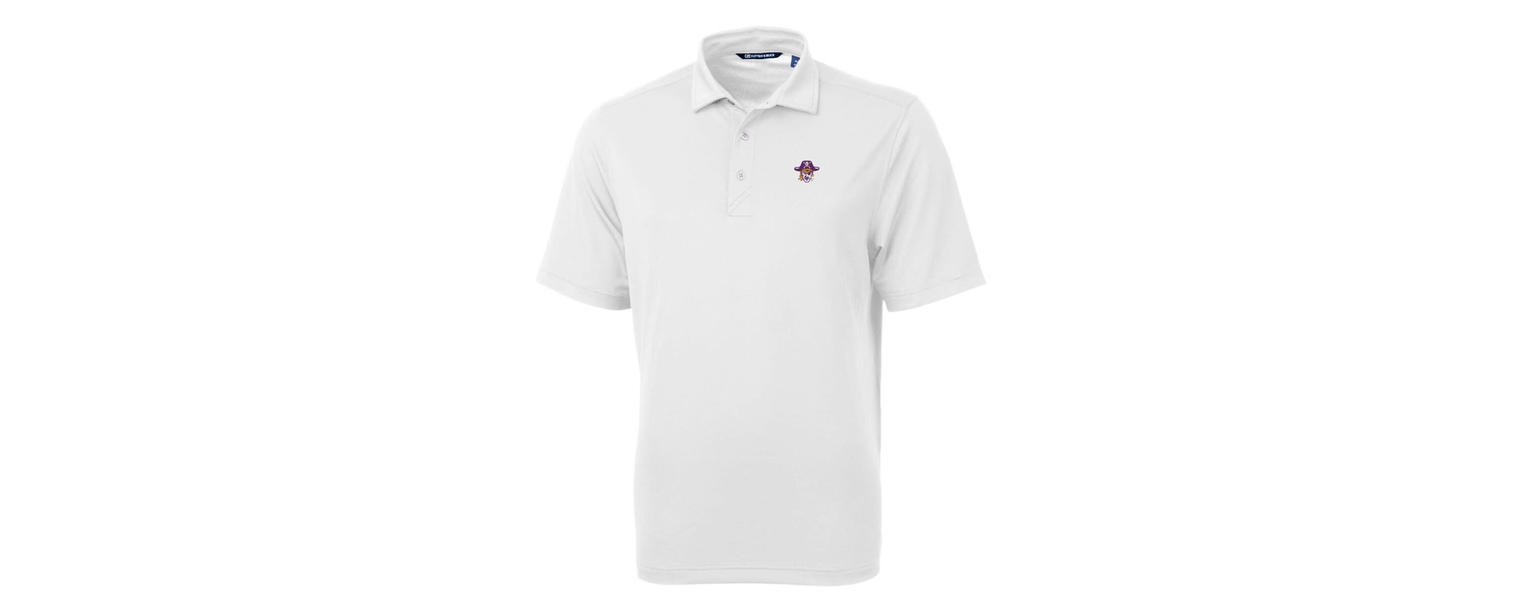 East Carolina Pirates NCAA ECU Pirates Team Logo Virtue Eco Pique Recycled Polo