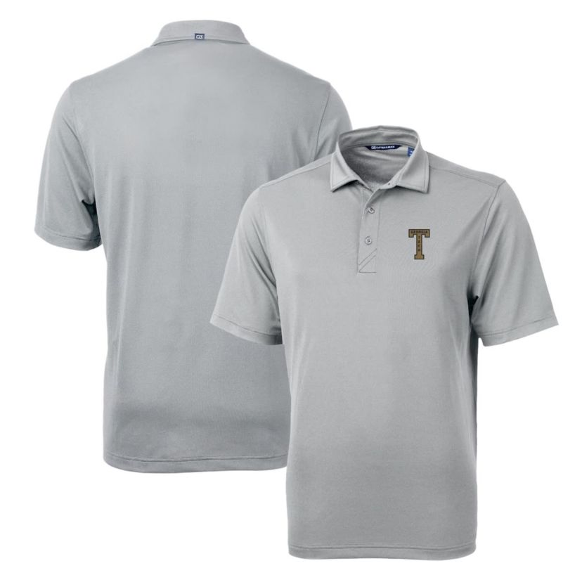 Georgia Tech Yellow Jackets NCAA Georgia Tech Jackets Team Logo Virtue Eco Pique Recycled Polo