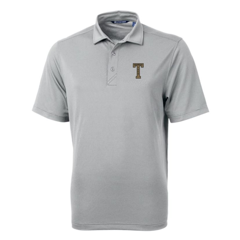 Georgia Tech Yellow Jackets NCAA Georgia Tech Jackets Team Logo Virtue Eco Pique Recycled Polo