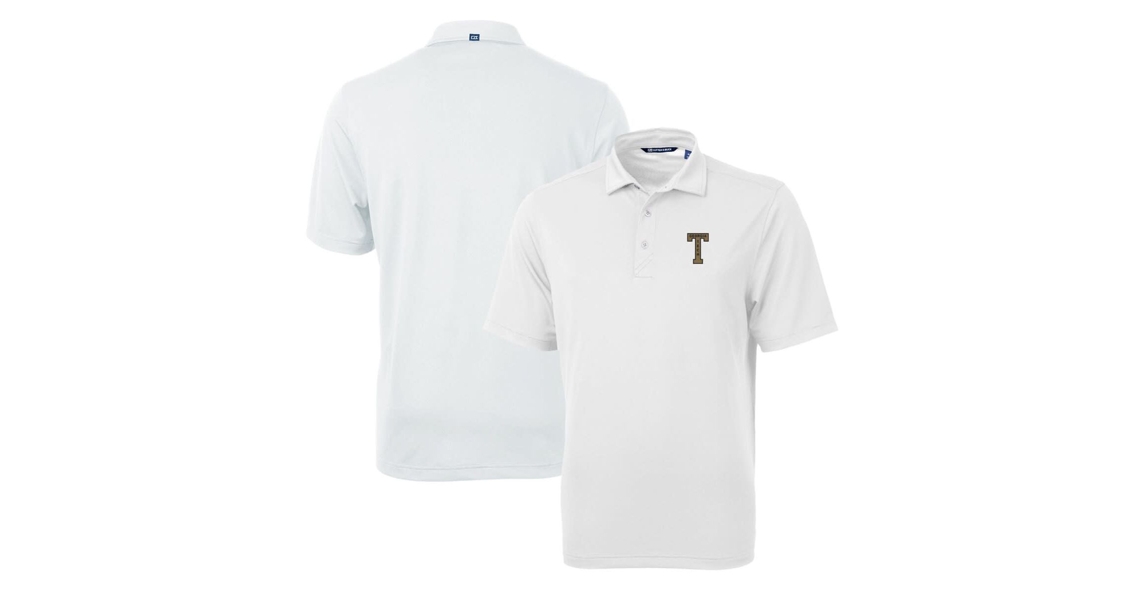 Georgia Tech Yellow Jackets NCAA Georgia Tech Jackets Team Logo Virtue Eco Pique Recycled Polo