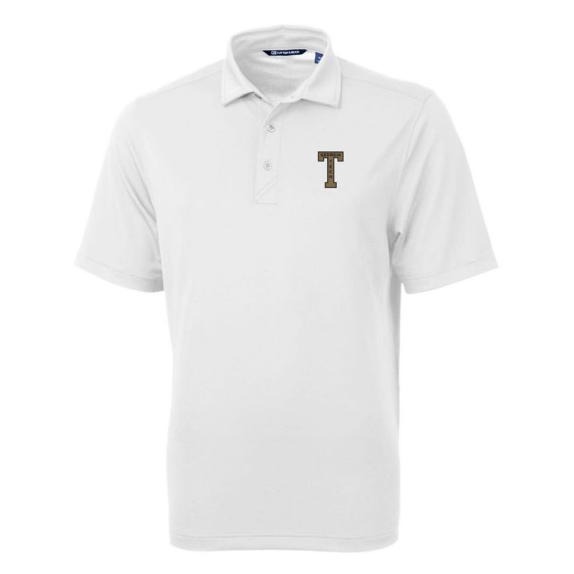 Georgia Tech Yellow Jackets NCAA Georgia Tech Jackets Team Logo Virtue Eco Pique Recycled Polo