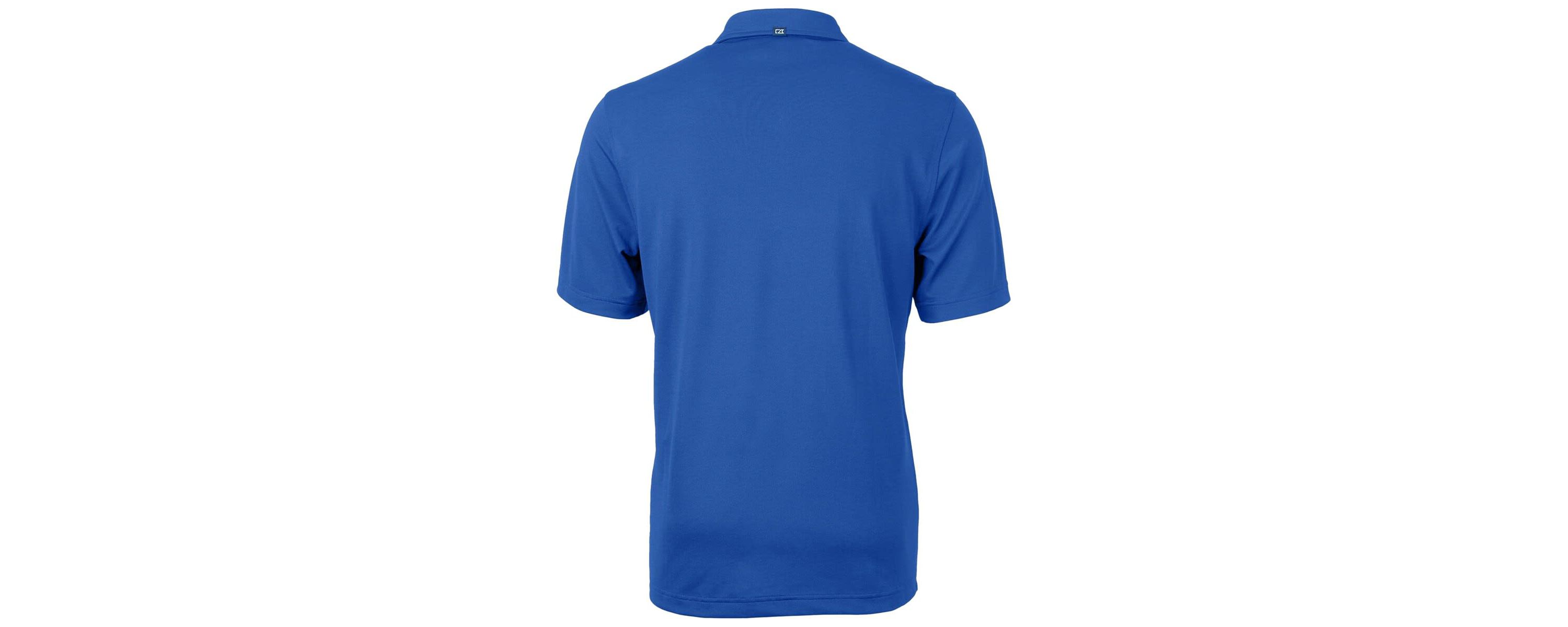 NCAA Kansas Jayhawks Team Logo Virtue Eco Pique Recycled Polo