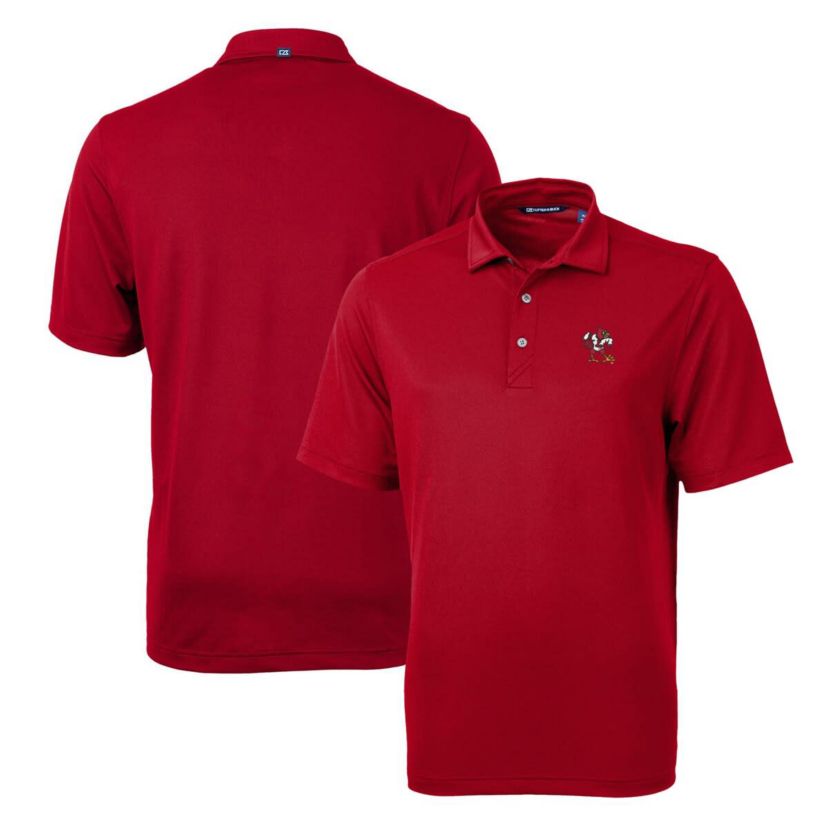 NCAA Louisville Cardinals Team Logo Virtue Eco Pique Recycled Polo