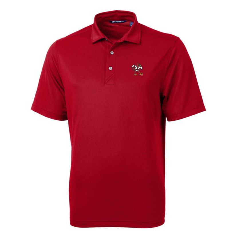 NCAA Louisville Cardinals Team Logo Virtue Eco Pique Recycled Polo