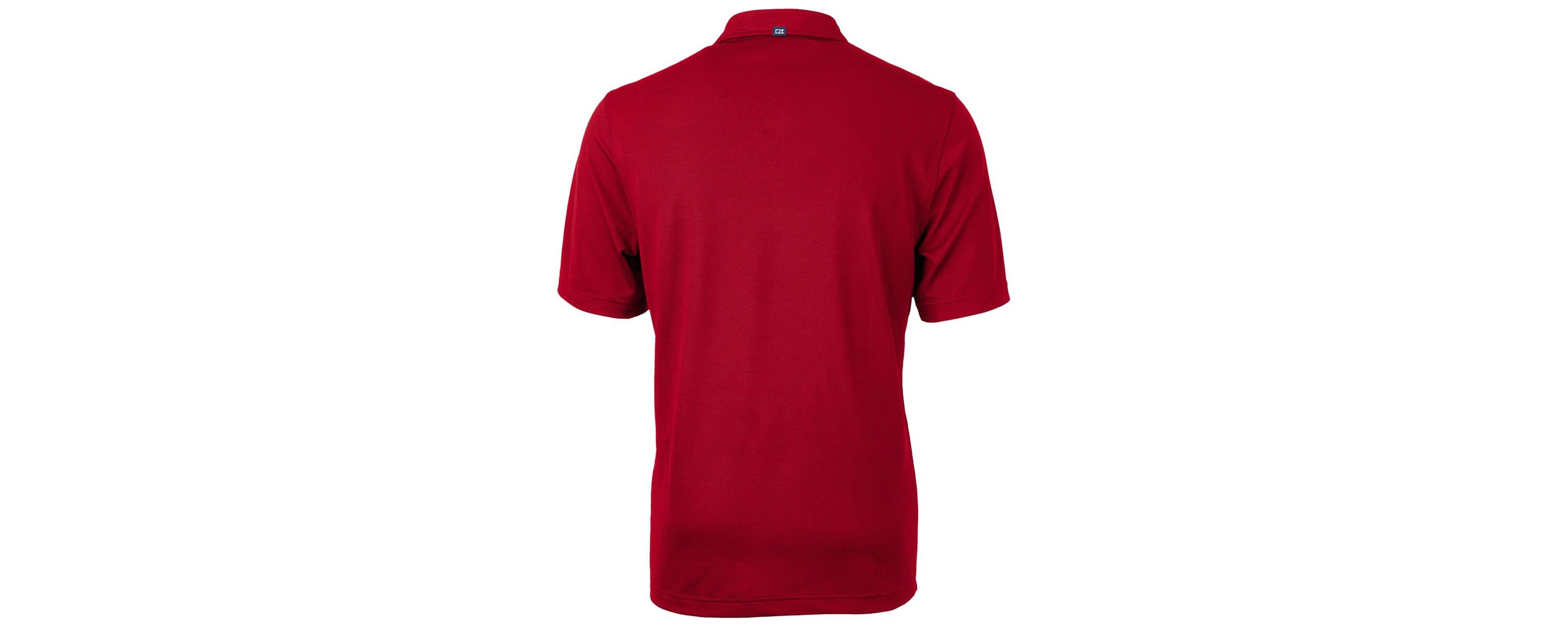 NCAA Louisville Cardinals Team Logo Virtue Eco Pique Recycled Polo