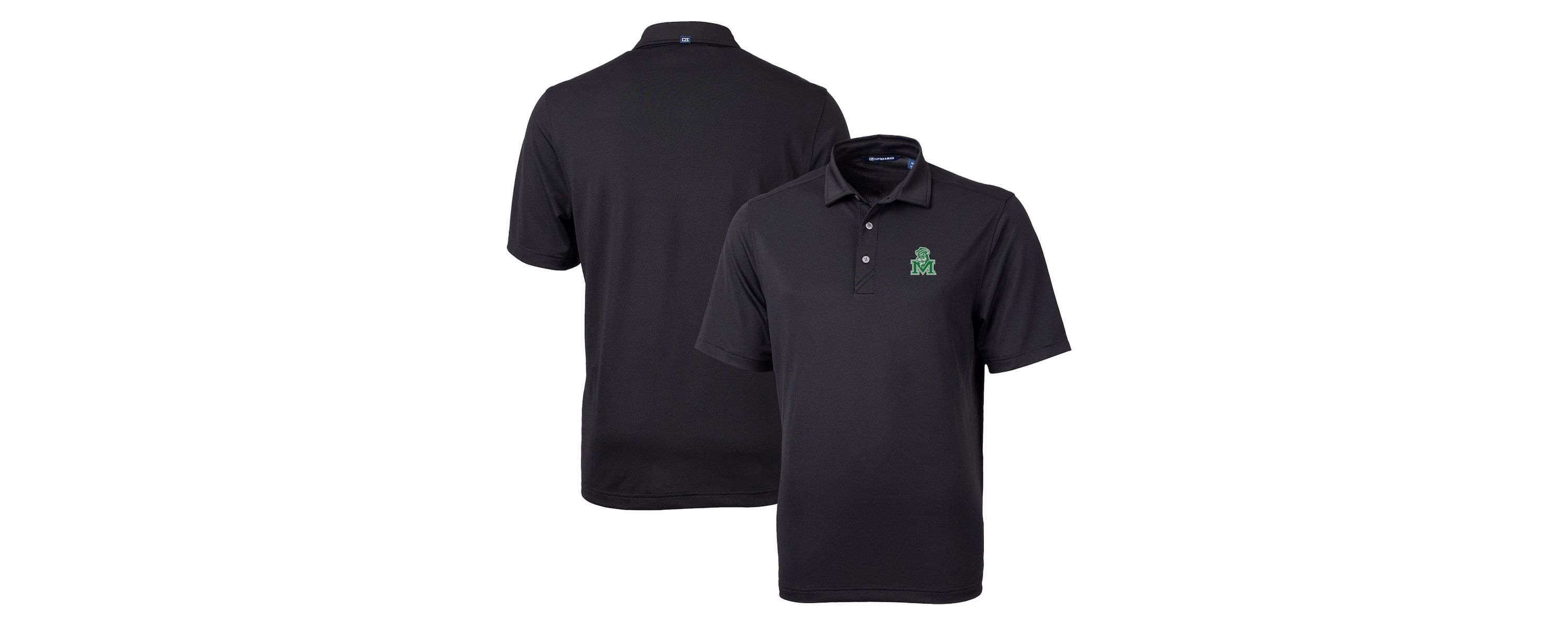 NCAA Marshall Thundering Herd Team Logo Virtue Eco Pique Recycled Polo