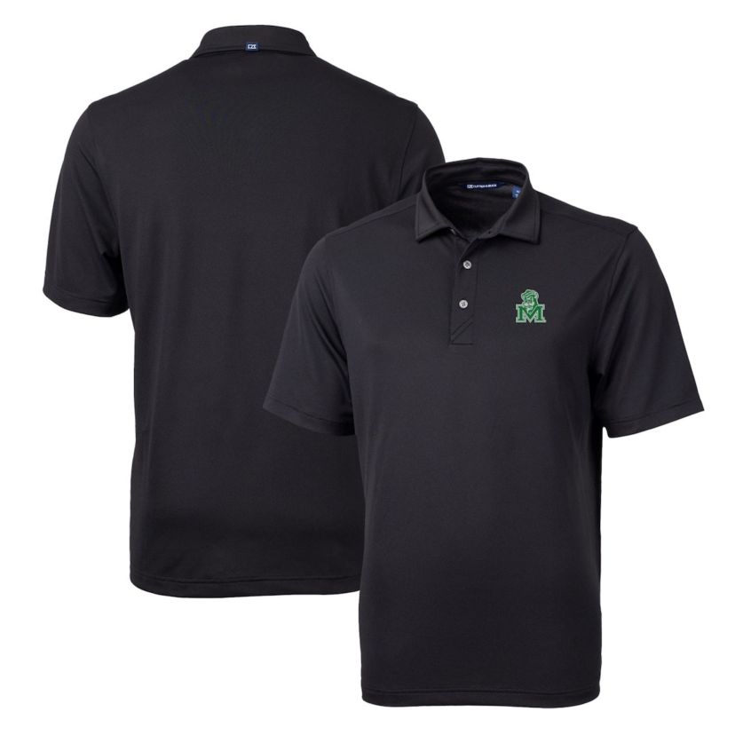 NCAA Marshall Thundering Herd Team Logo Virtue Eco Pique Recycled Polo