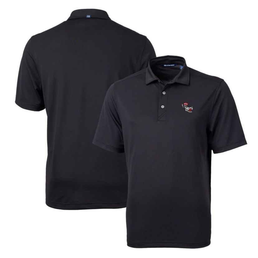 NCAA NC State Wolfpack Team Logo Virtue Eco Pique Recycled Polo