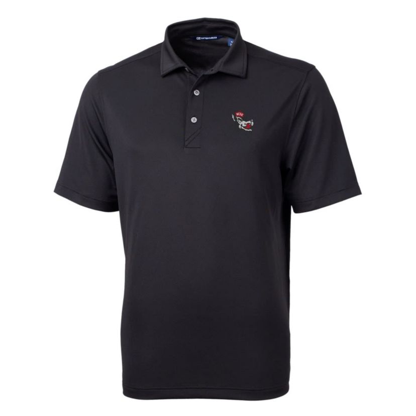 NCAA NC State Wolfpack Team Logo Virtue Eco Pique Recycled Polo