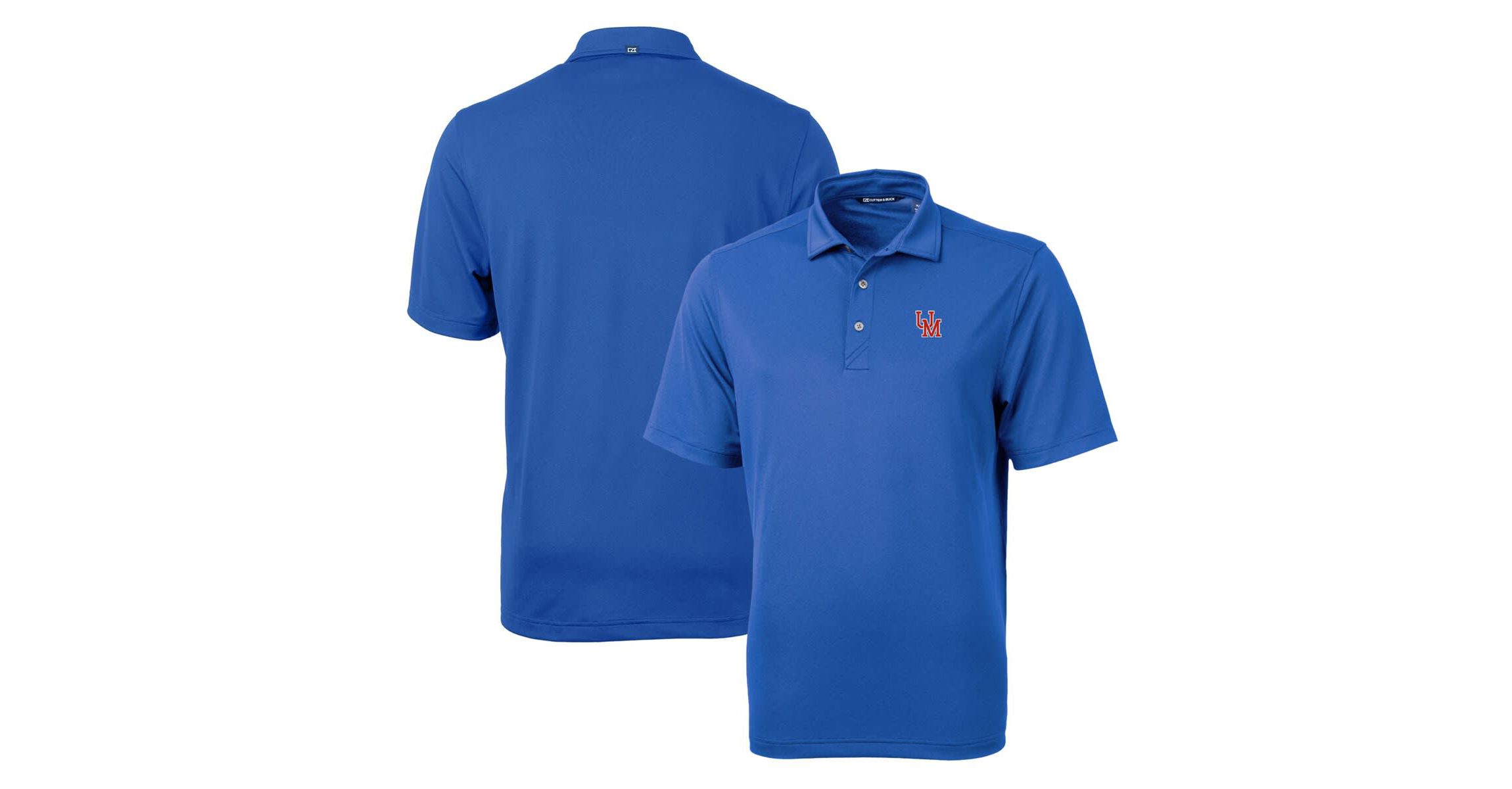 NCAA Ole Miss Rebels Team Logo Virtue Eco Pique Recycled Polo