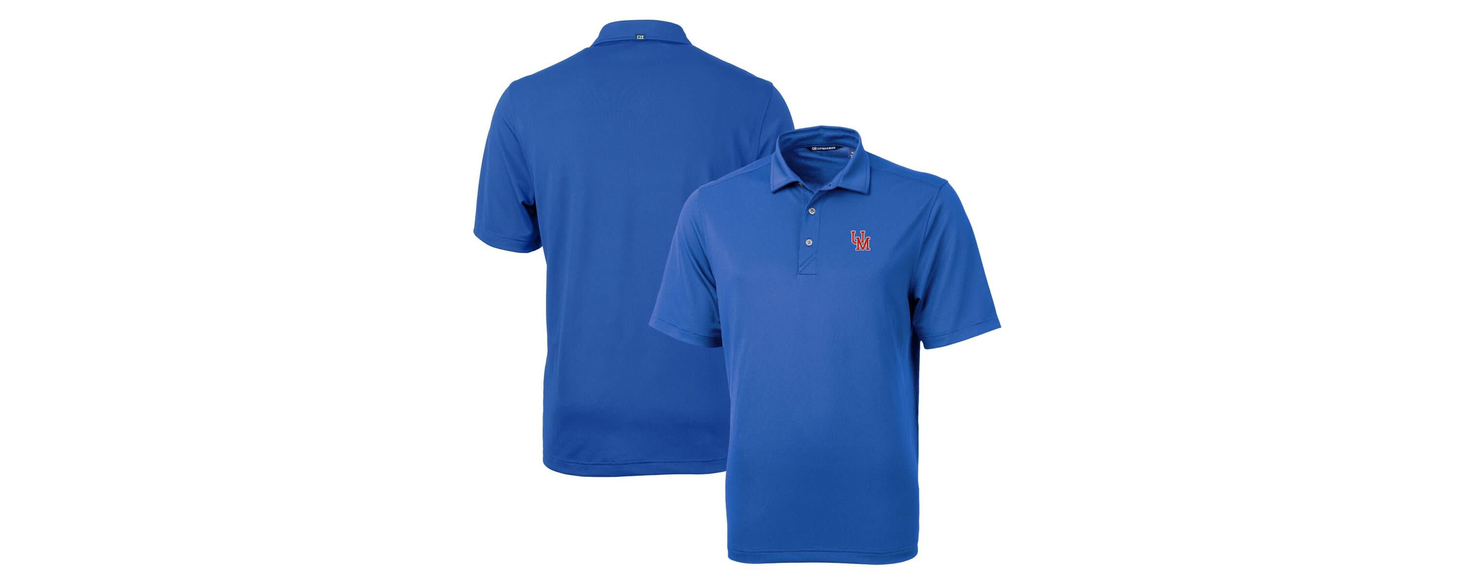 NCAA Ole Miss Rebels Team Logo Virtue Eco Pique Recycled Polo