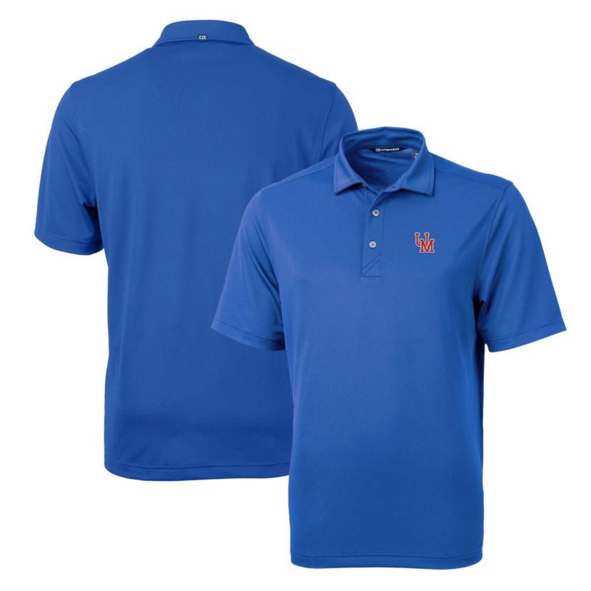 NCAA Ole Miss Rebels Team Logo Virtue Eco Pique Recycled Polo