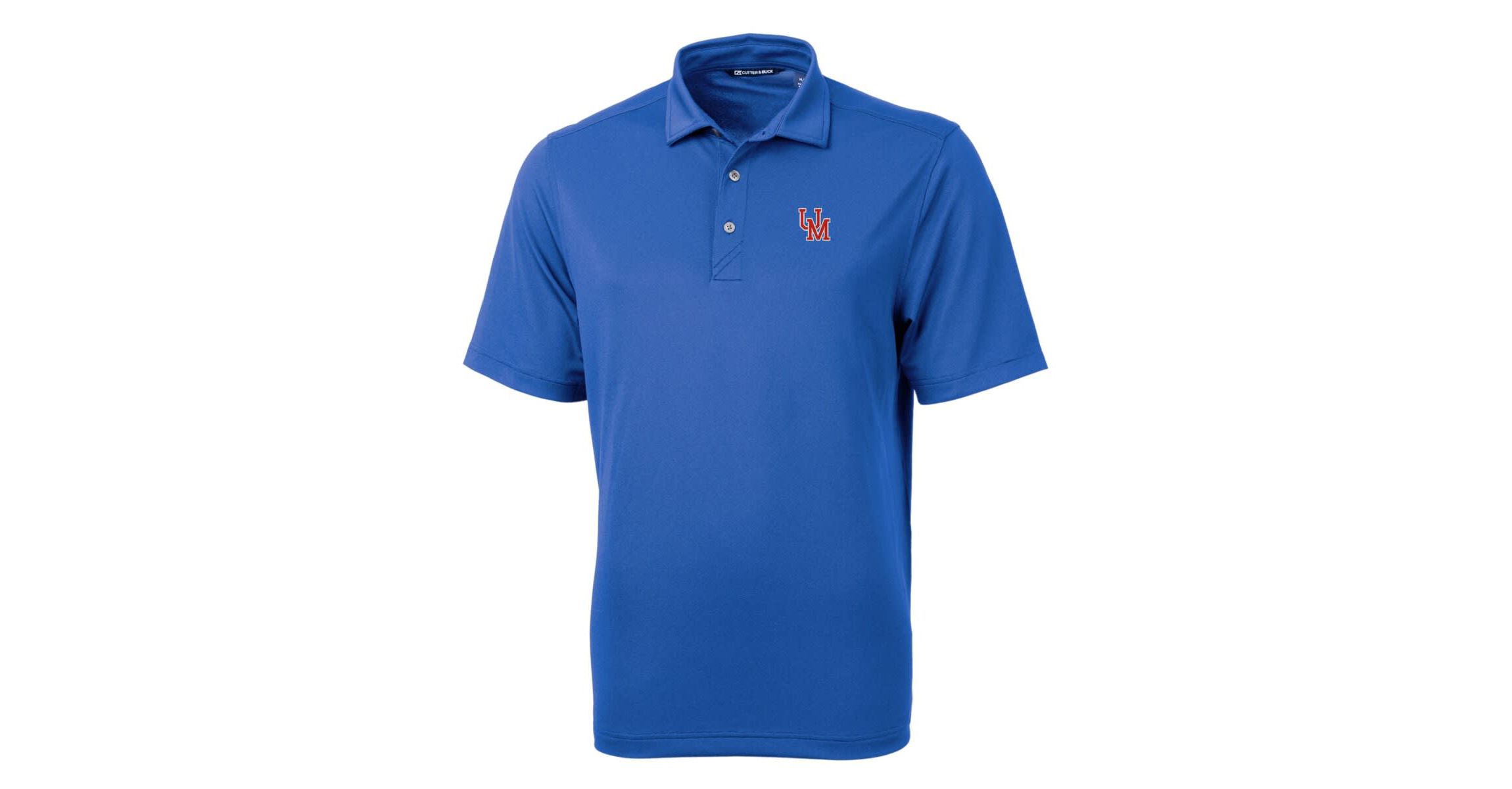 NCAA Ole Miss Rebels Team Logo Virtue Eco Pique Recycled Polo