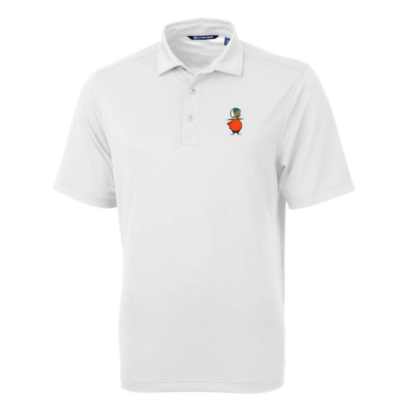 NCAA UCF Knights Team Logo Virtue Eco Pique Recycled Polo