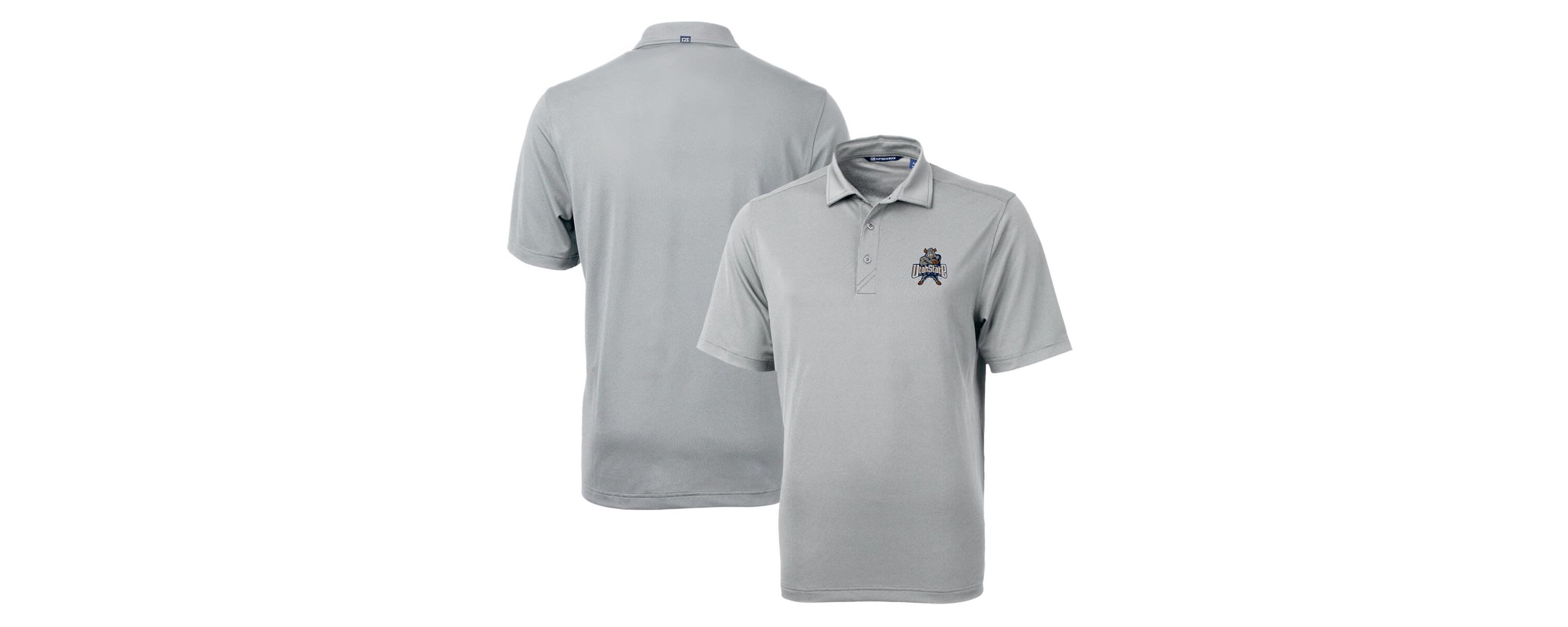 NCAA Utah State Aggies Team Logo Virtue Eco Pique Recycled Polo
