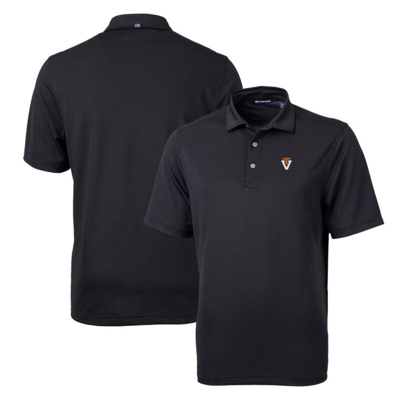 NCAA Virginia Tech Hokies Team Logo Virtue Eco Pique Recycled Polo