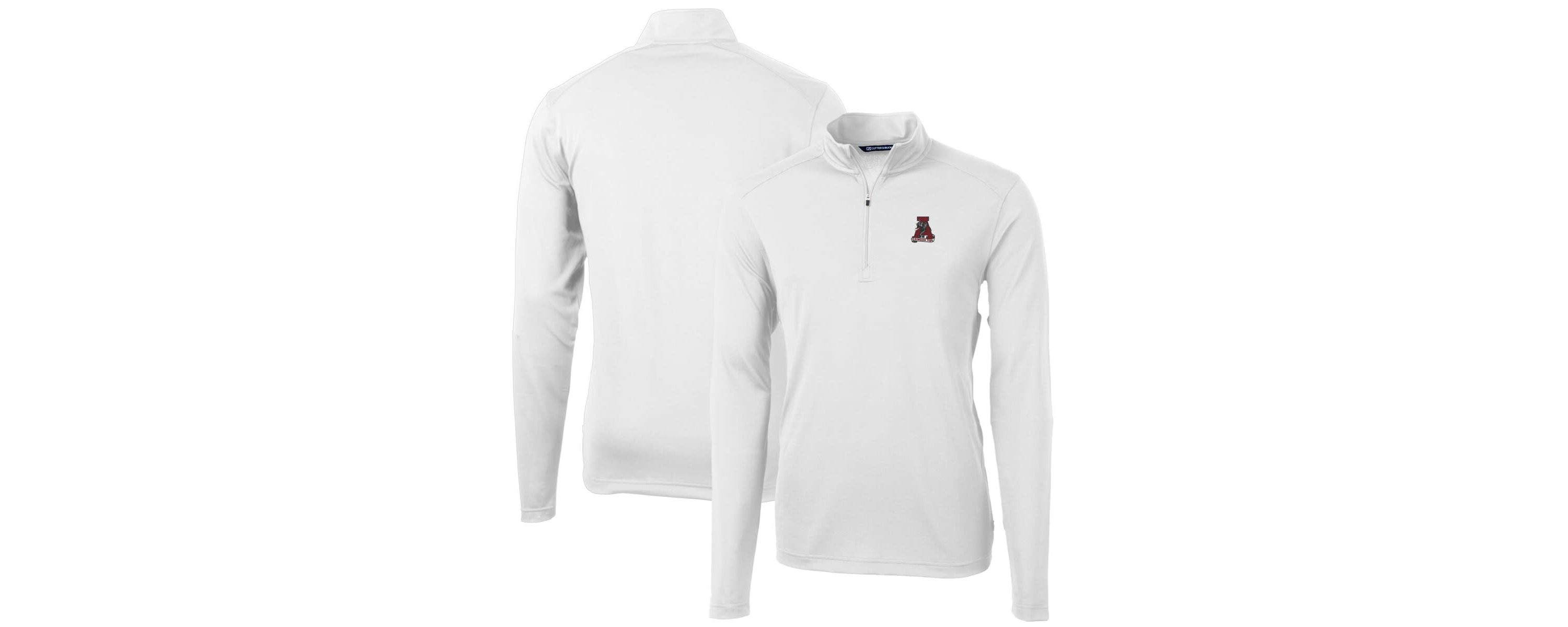Alabama Crimson Tide NCAA Alabama Tide Virtue Eco Pique Recycled Quarter-Zip Pullover Top