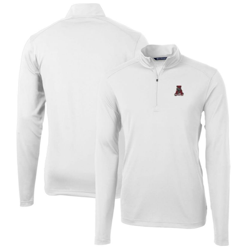 Alabama Crimson Tide NCAA Alabama Tide Virtue Eco Pique Recycled Quarter-Zip Pullover Top