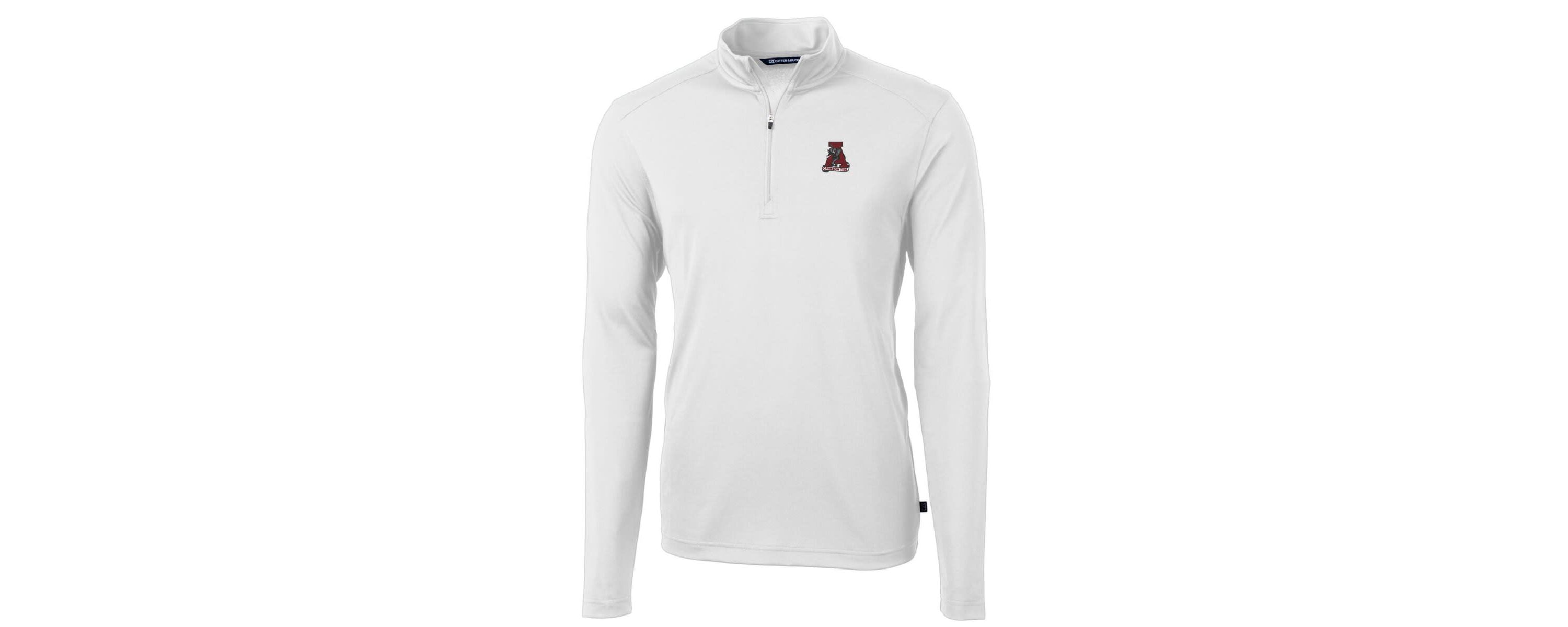 Alabama Crimson Tide NCAA Alabama Tide Virtue Eco Pique Recycled Quarter-Zip Pullover Top