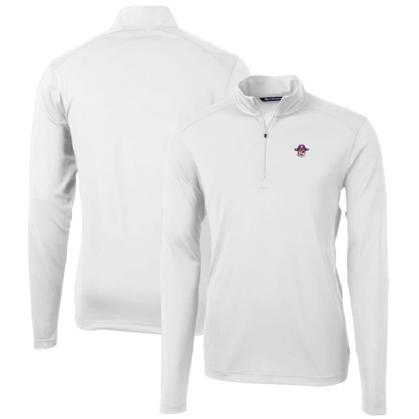 East Carolina Pirates NCAA ECU Pirates Virtue Eco Pique Recycled Quarter-Zip Pullover Top