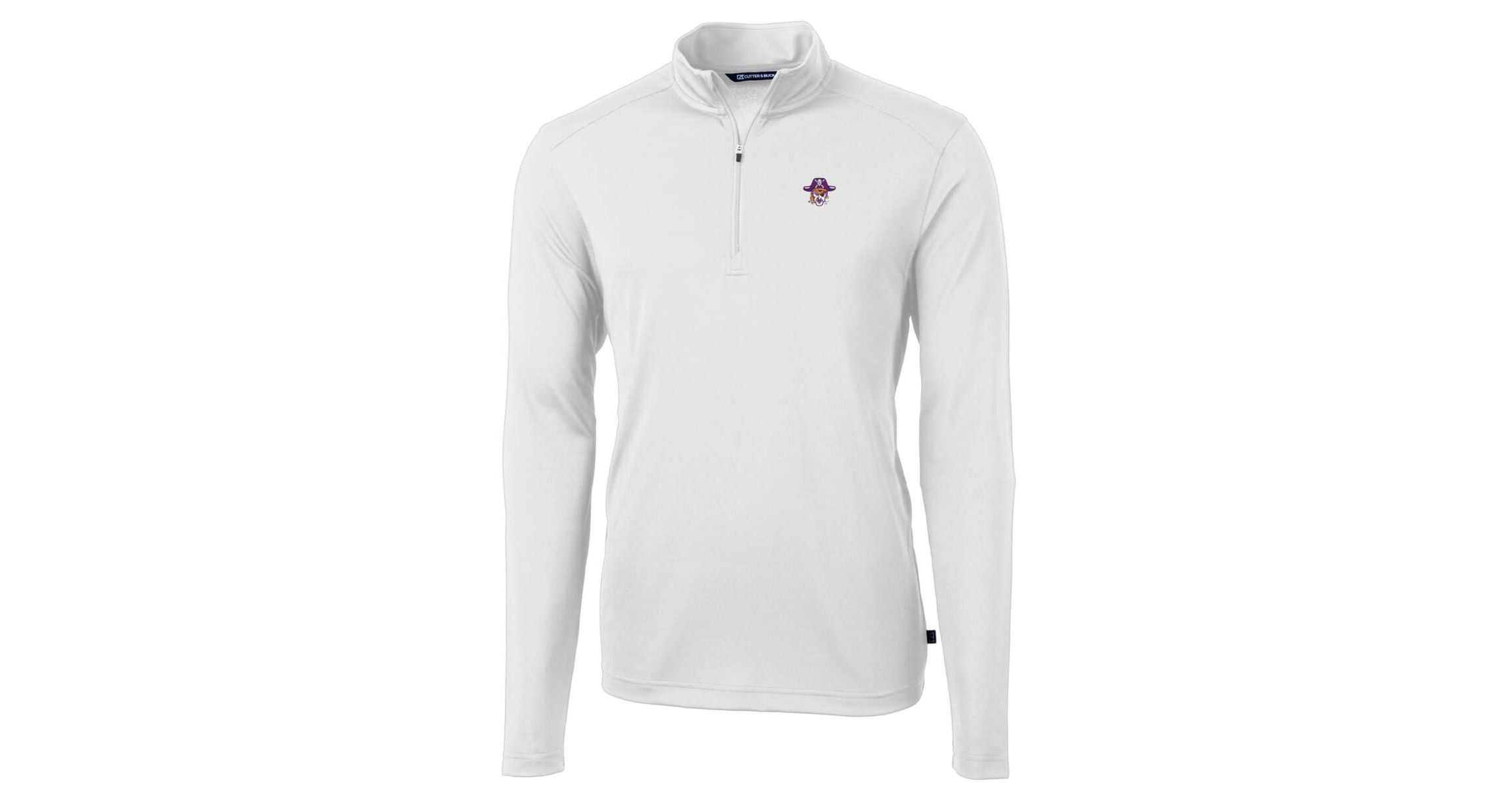 East Carolina Pirates NCAA ECU Pirates Virtue Eco Pique Recycled Quarter-Zip Pullover Top