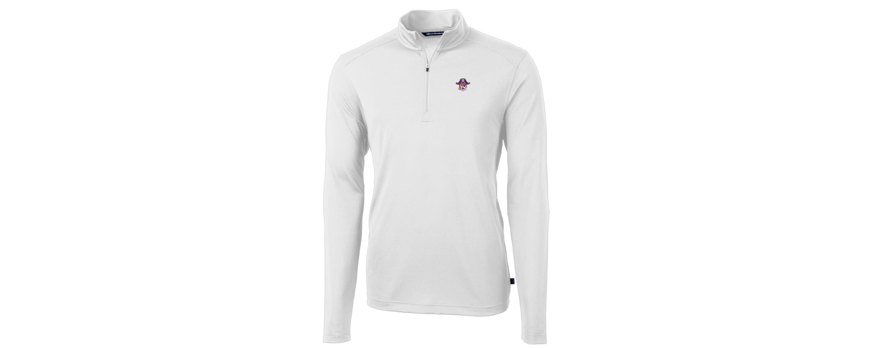 East Carolina Pirates NCAA ECU Pirates Virtue Eco Pique Recycled Quarter-Zip Pullover Top