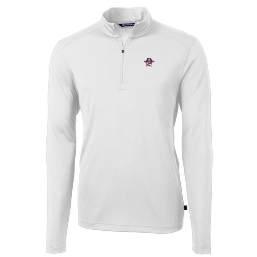 East Carolina Pirates NCAA ECU Pirates Virtue Eco Pique Recycled Quarter-Zip Pullover Top