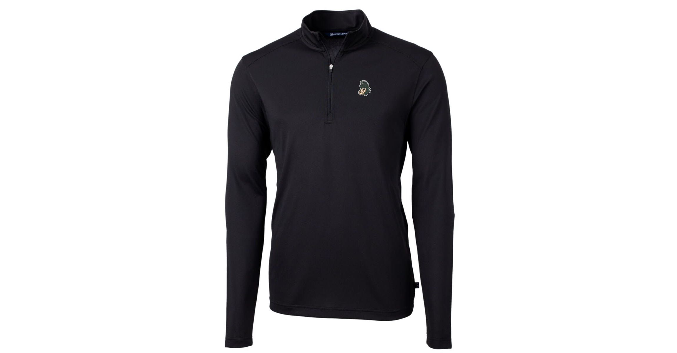 NCAA Michigan State Spartans Virtue Eco Pique Recycled Quarter-Zip Pullover Top