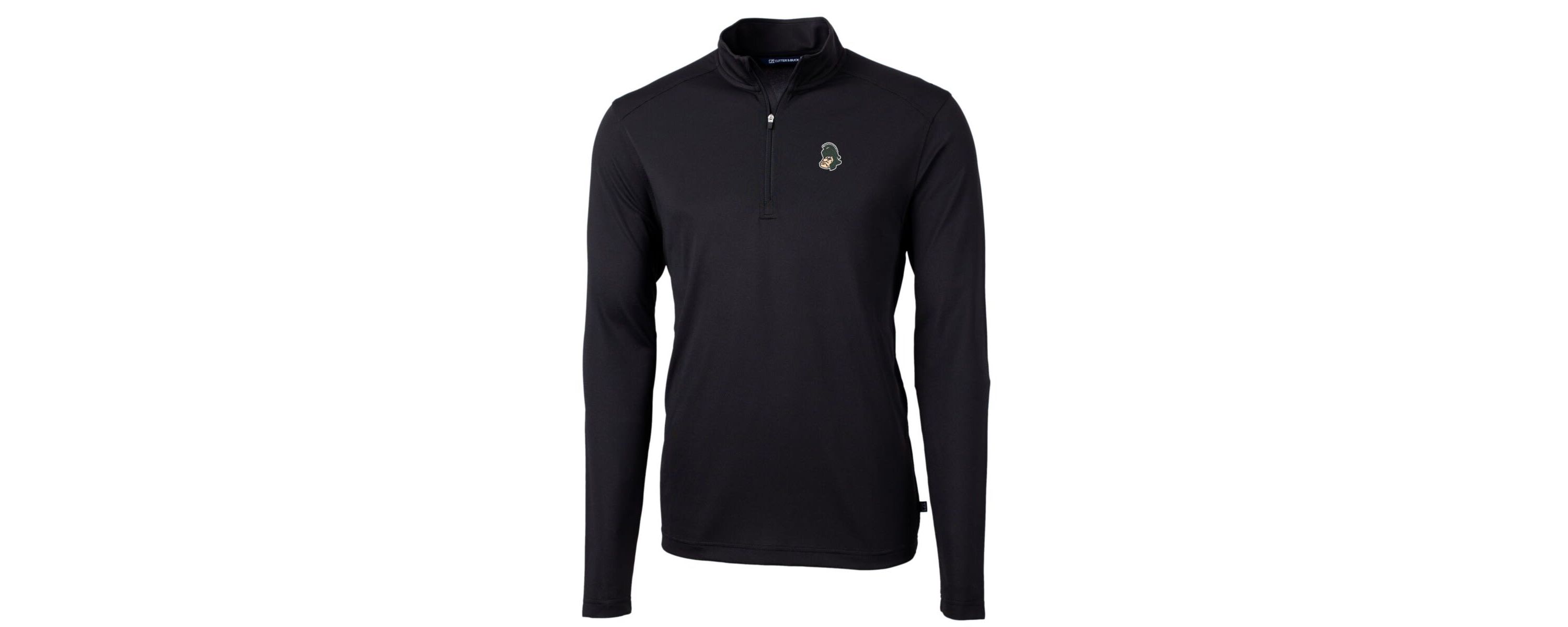 NCAA Michigan State Spartans Virtue Eco Pique Recycled Quarter-Zip Pullover Top