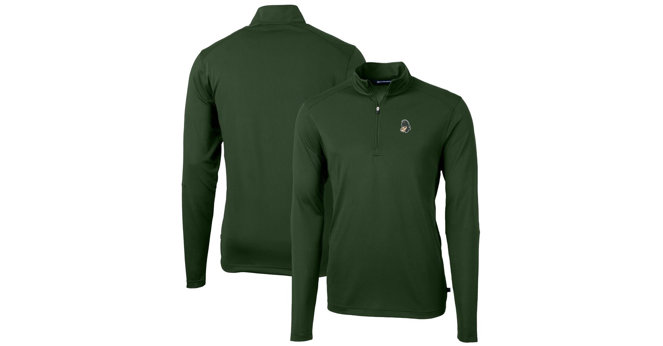 NCAA Michigan State Spartans Virtue Eco Pique Recycled Quarter-Zip Pullover Top
