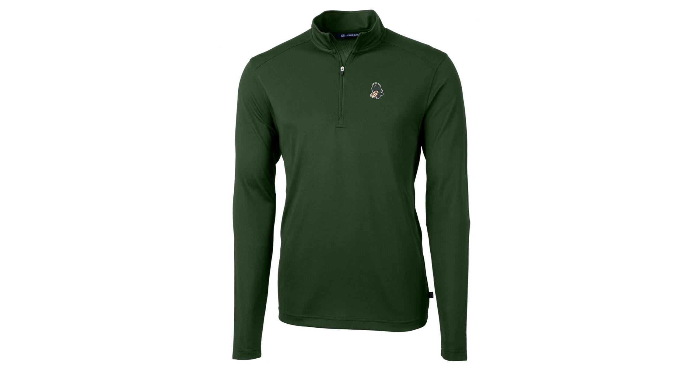 NCAA Michigan State Spartans Virtue Eco Pique Recycled Quarter-Zip Pullover Top