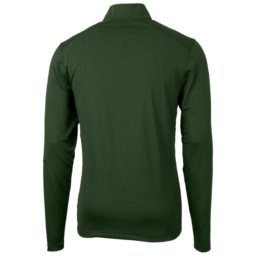 NCAA Michigan State Spartans Virtue Eco Pique Recycled Quarter-Zip Pullover Top