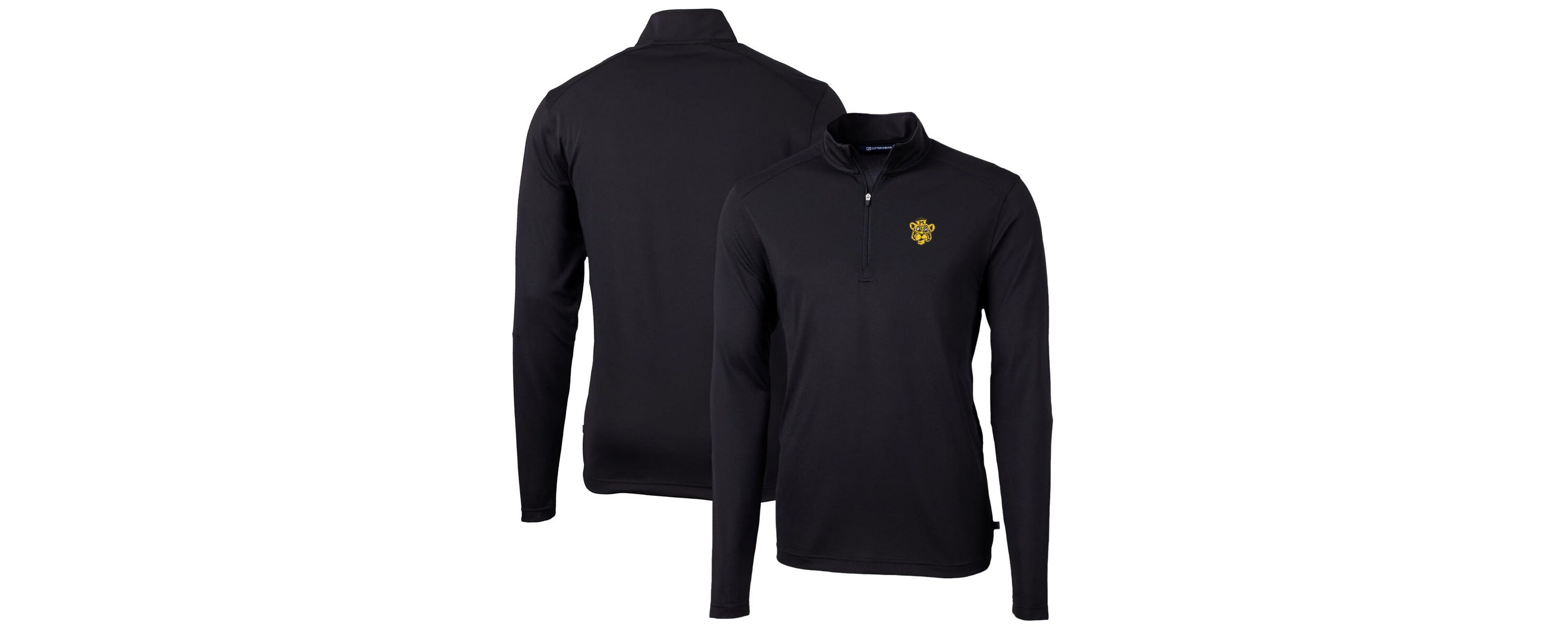 NCAA Missouri Tigers Virtue Eco Pique Recycled Quarter-Zip Pullover Top