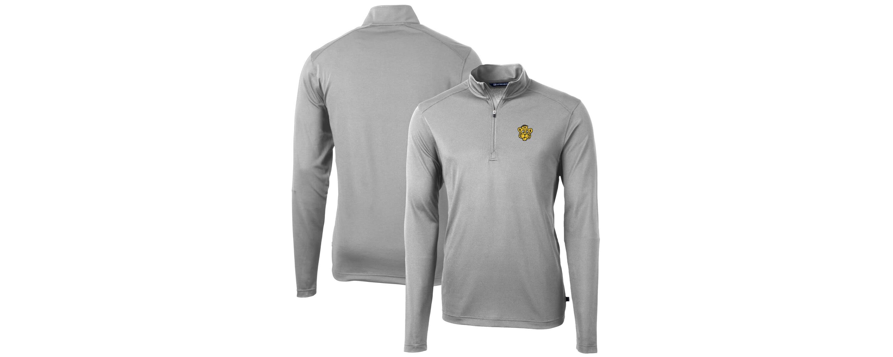 NCAA Missouri Tigers Virtue Eco Pique Recycled Quarter-Zip Pullover Top
