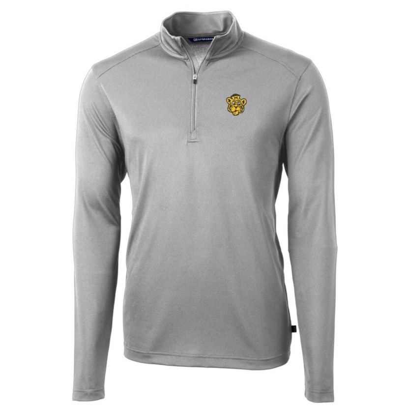 NCAA Missouri Tigers Virtue Eco Pique Recycled Quarter-Zip Pullover Top